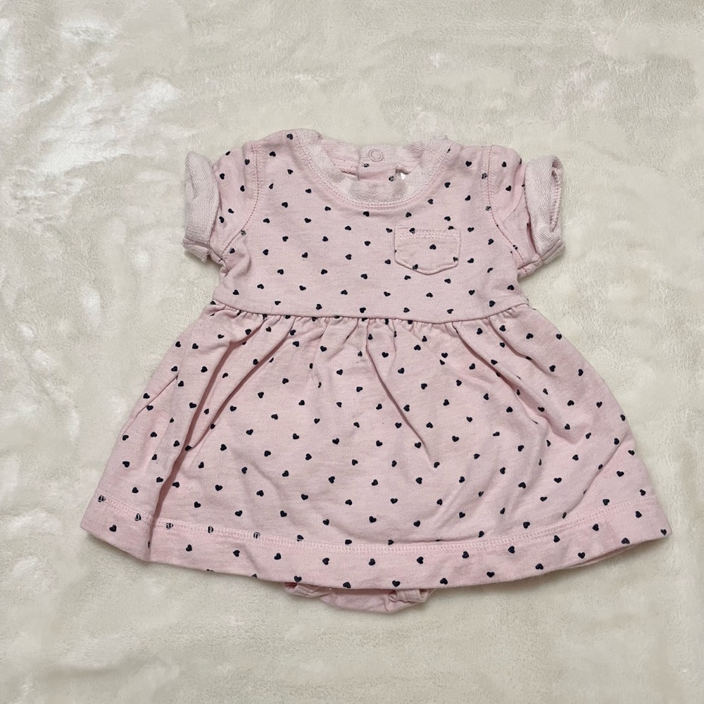 🎀 3 month baby onesies top with polkadots 🎀 baby girl clothes